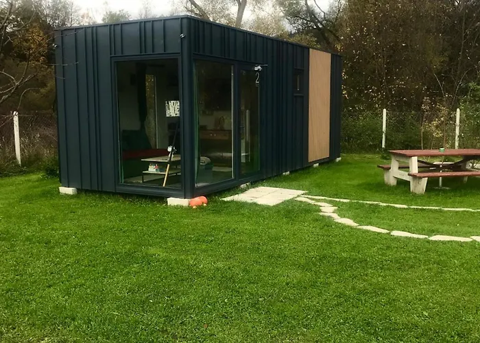 דירה Tinyhouses & Garden